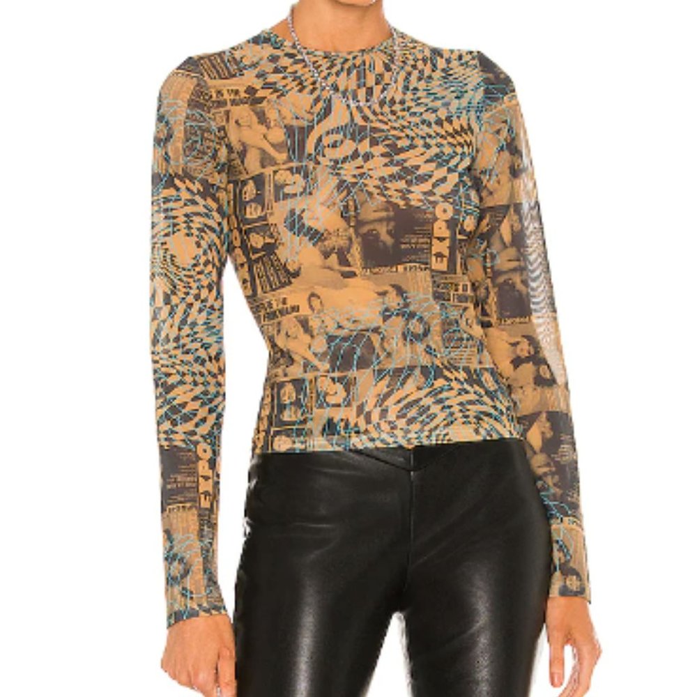 Miaou Long Sleeve Top